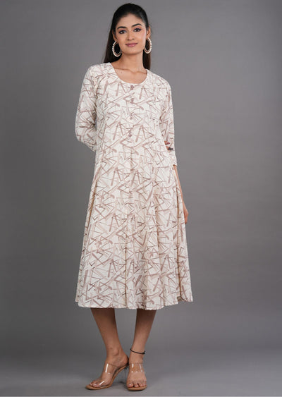 Mauve Midi Dress