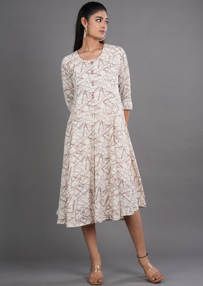 Mauve Midi Dress