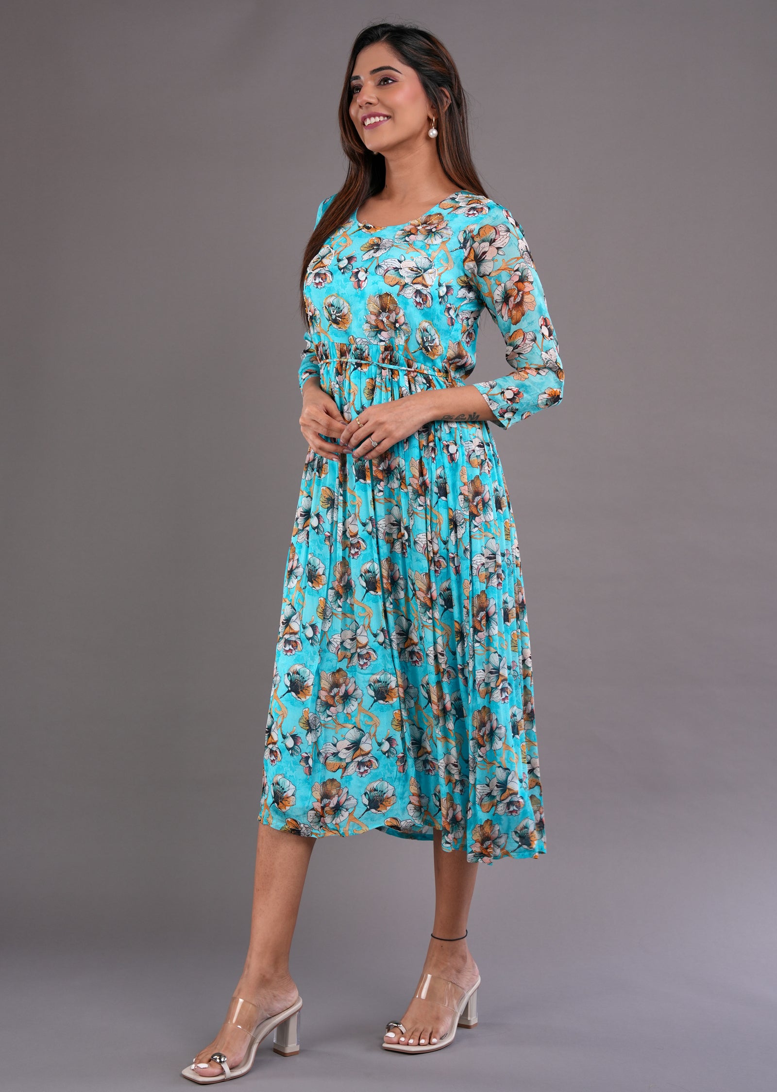 Feroza Chinnon Midi Dress