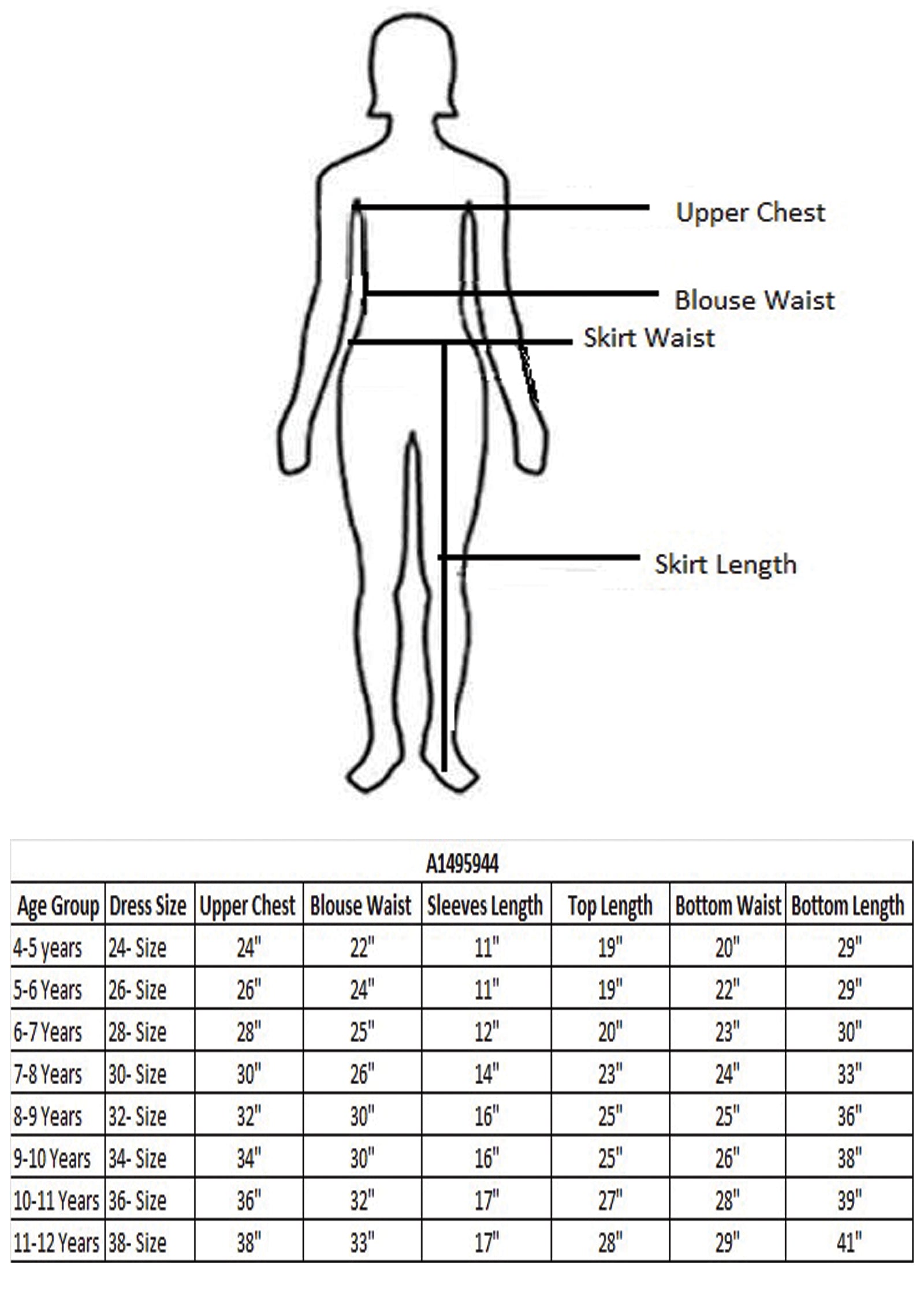 Multi Color Chinnon Gharara Set