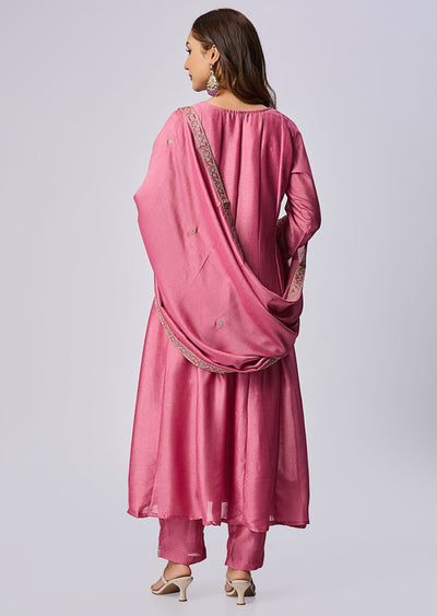 Pink Anarkali Suit