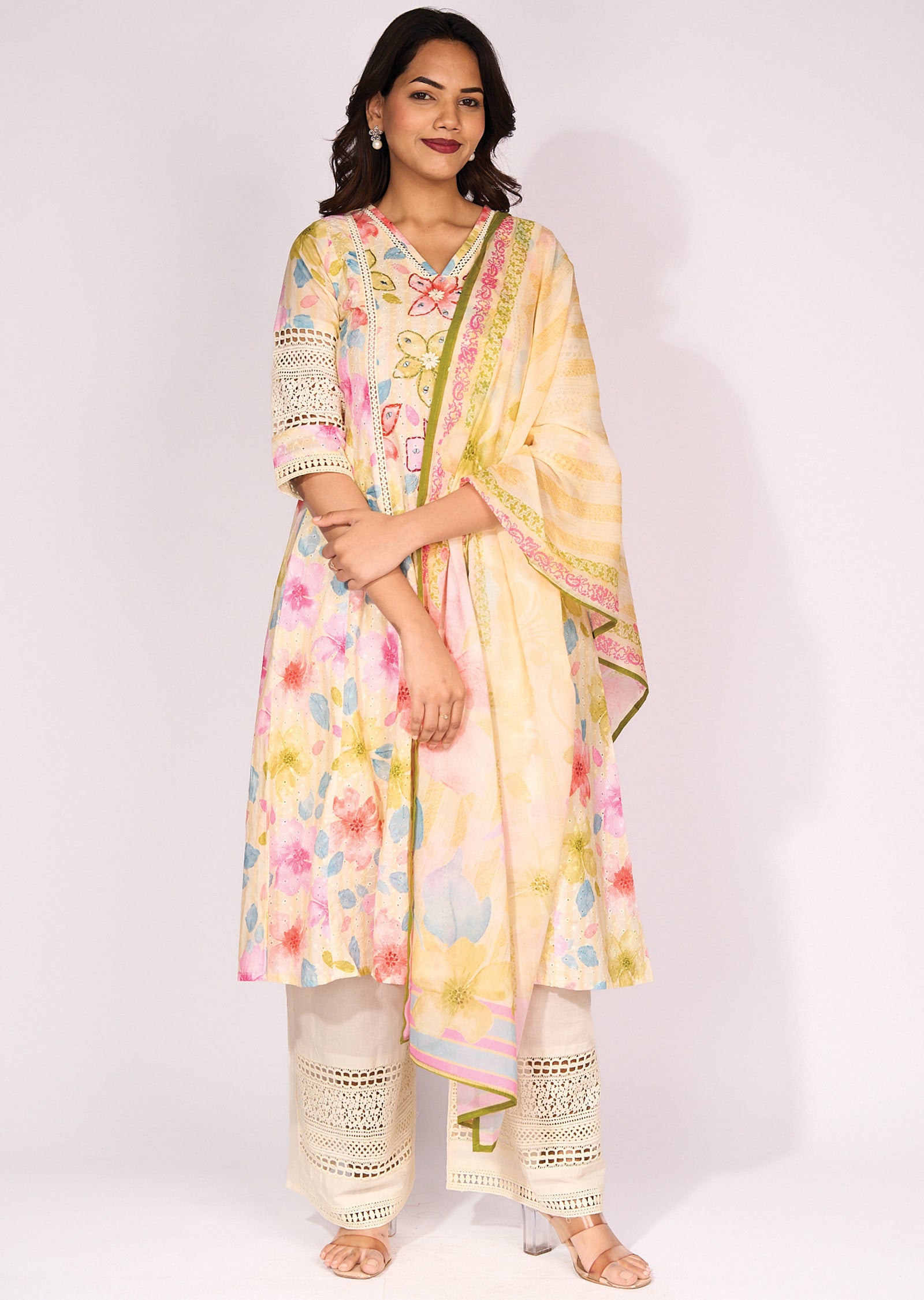 Cotton Anarkali Suit