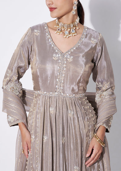 Mouse Tissue Anarkali Suit