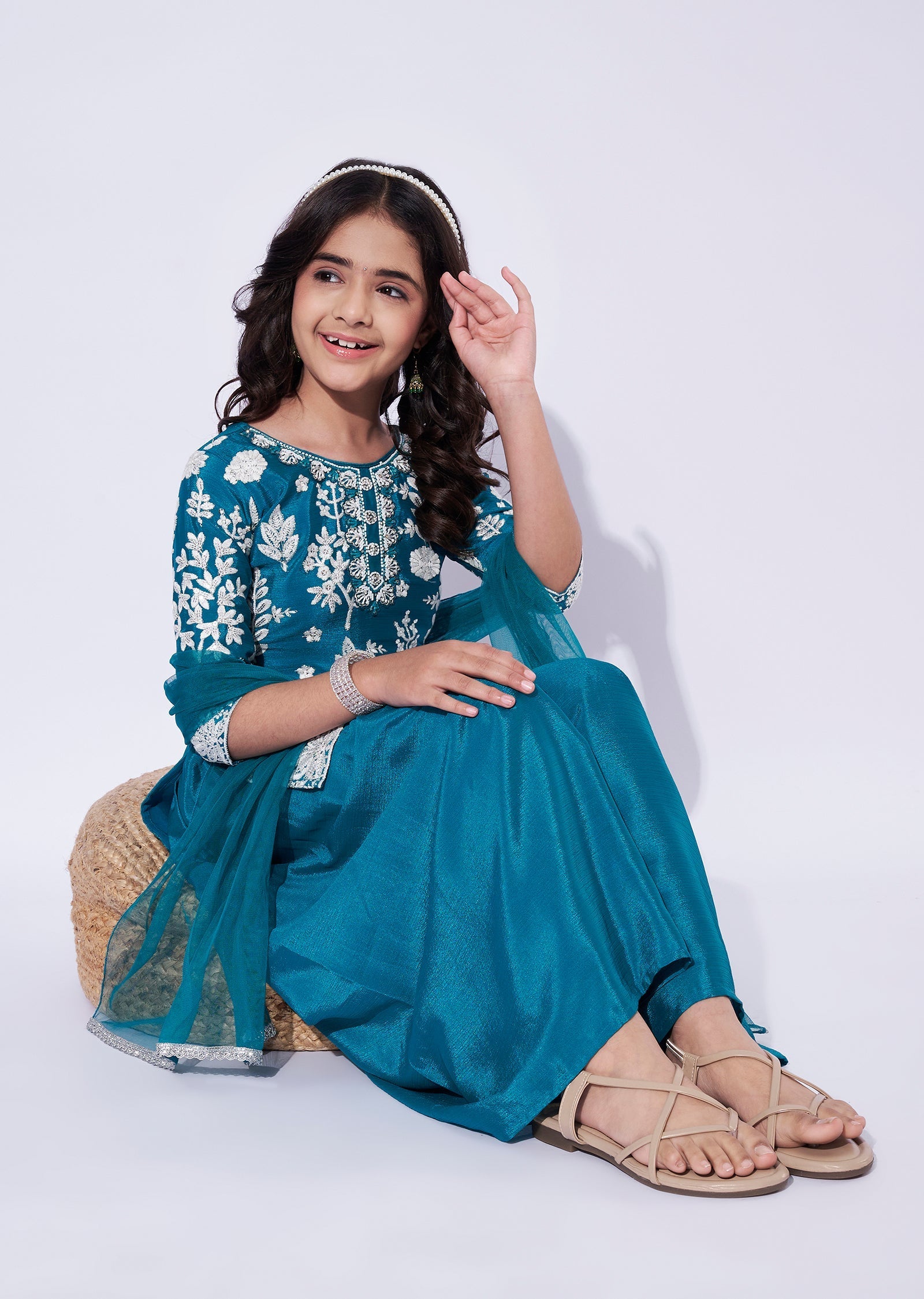 Rama Green Chinnon Gils Sharara