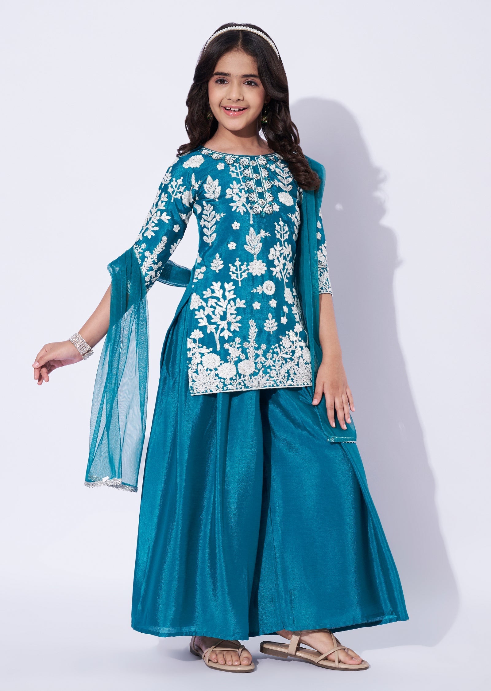 Rama Green Chinnon Gils Sharara