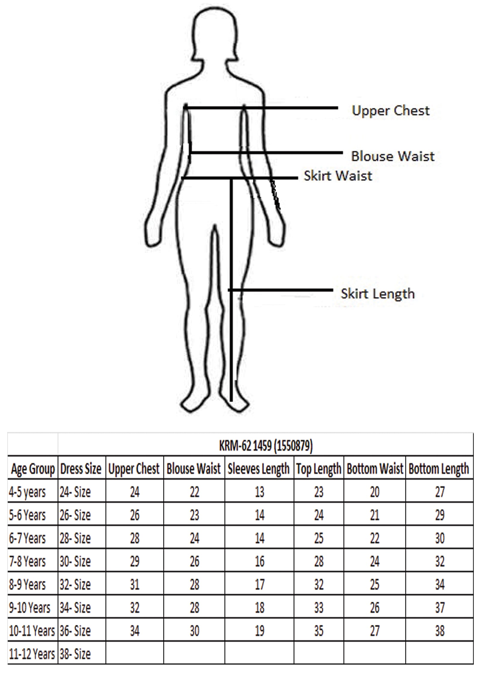 Red Banaras Girls Sharara