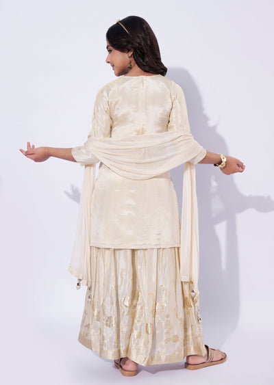 Tissue Girls Sharara Set