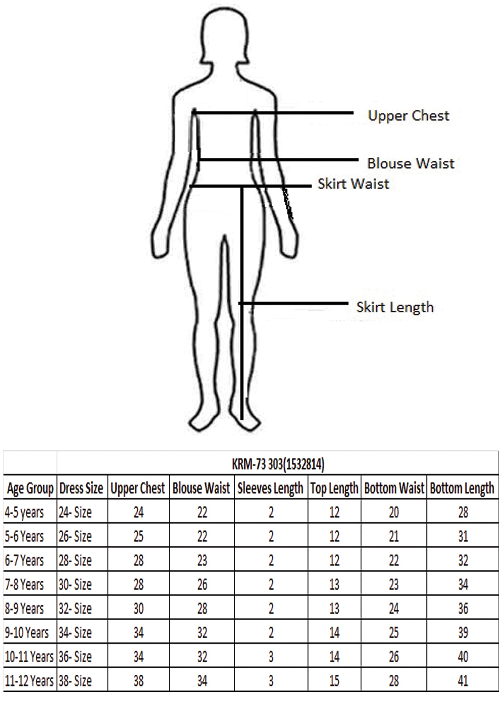 Organza Girls Ghagra Choli