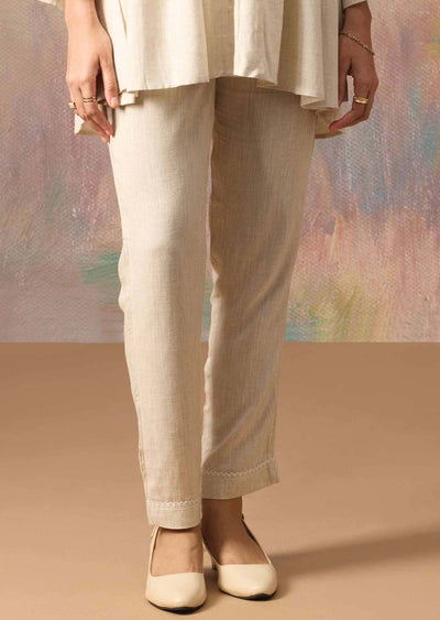 Natural Color Cotton Co-Ord Set