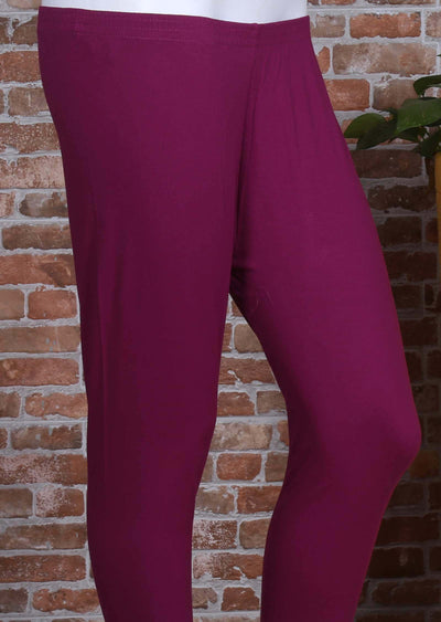 Magenta Lycra leggings