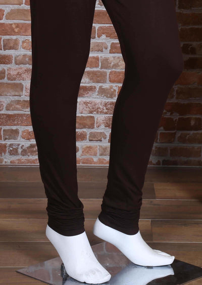 Dark brown Lycra leggings