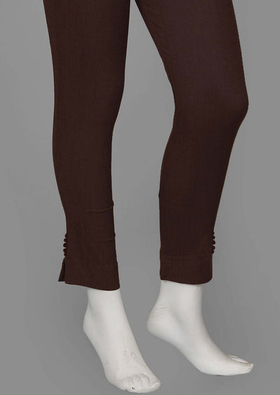 Brown Potli button Pants