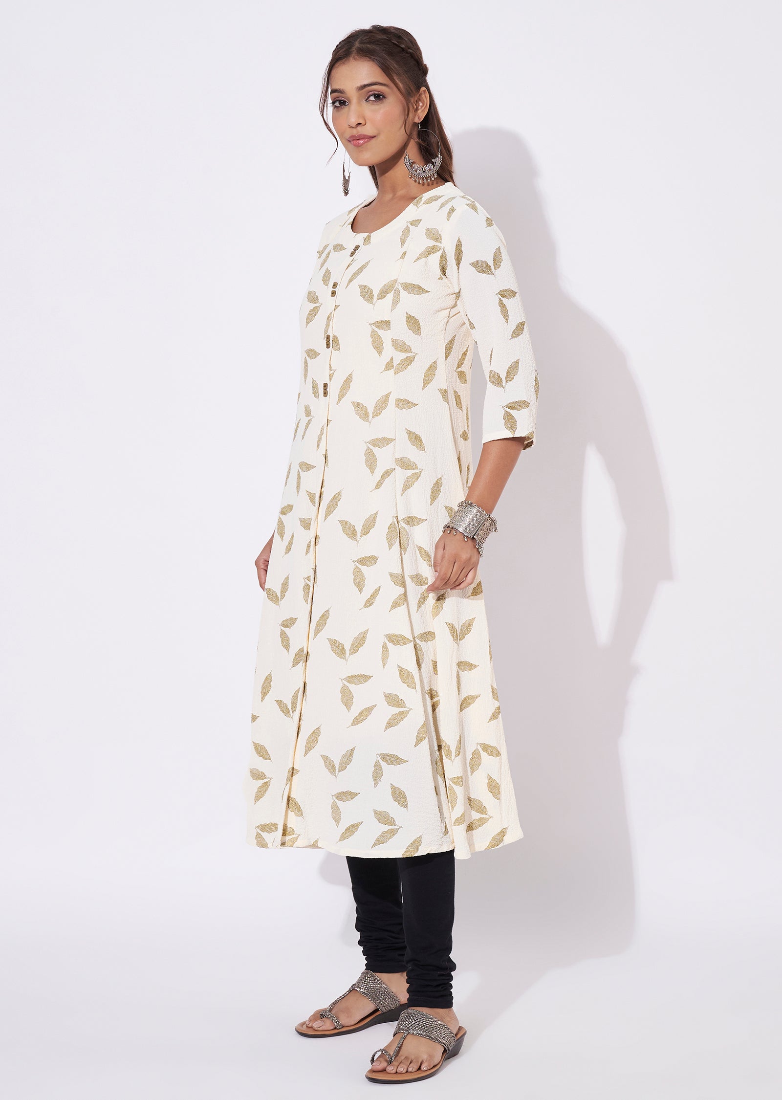 Mehendi Green Midi Dress