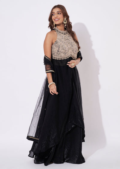 Black Anarkali Suit