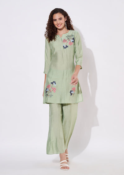 Pista Russian Silk Co-ord Set