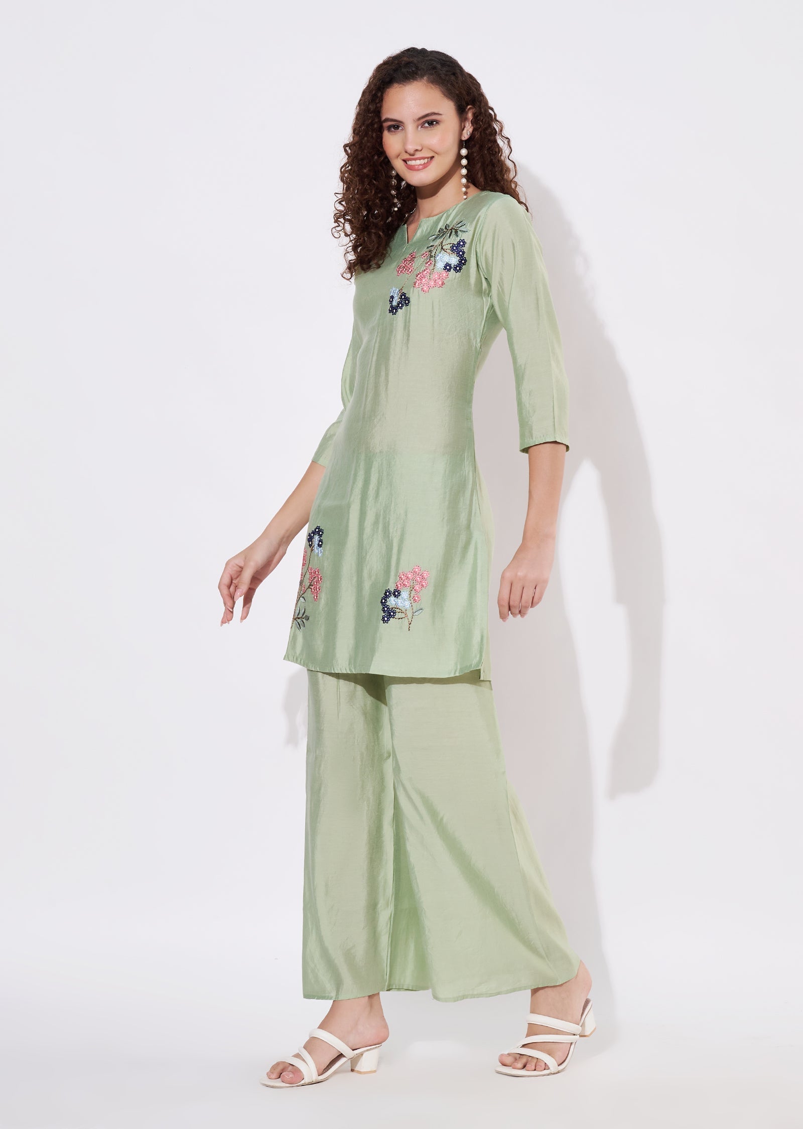 Pista Russian Silk Co-ord Set