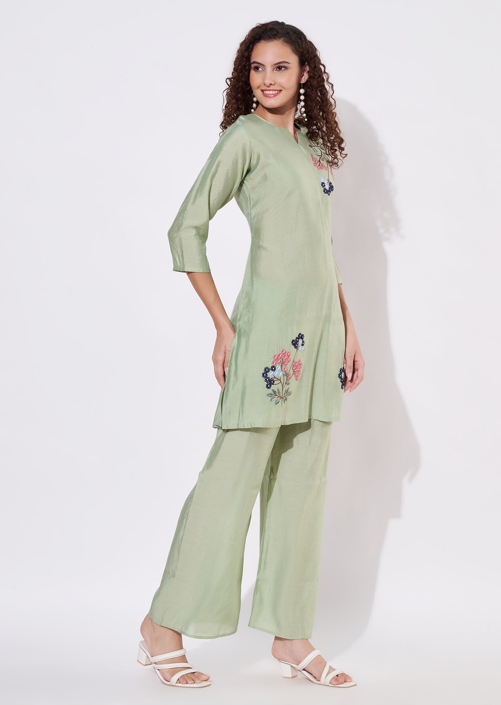 Pista Russian Silk Co-ord Set