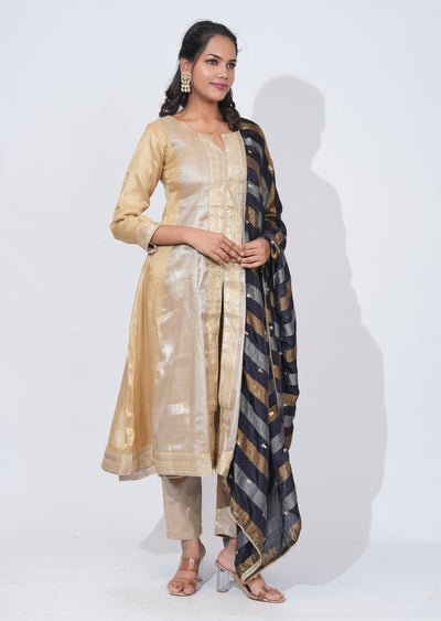 Mouse Tissue Anarkali Suit