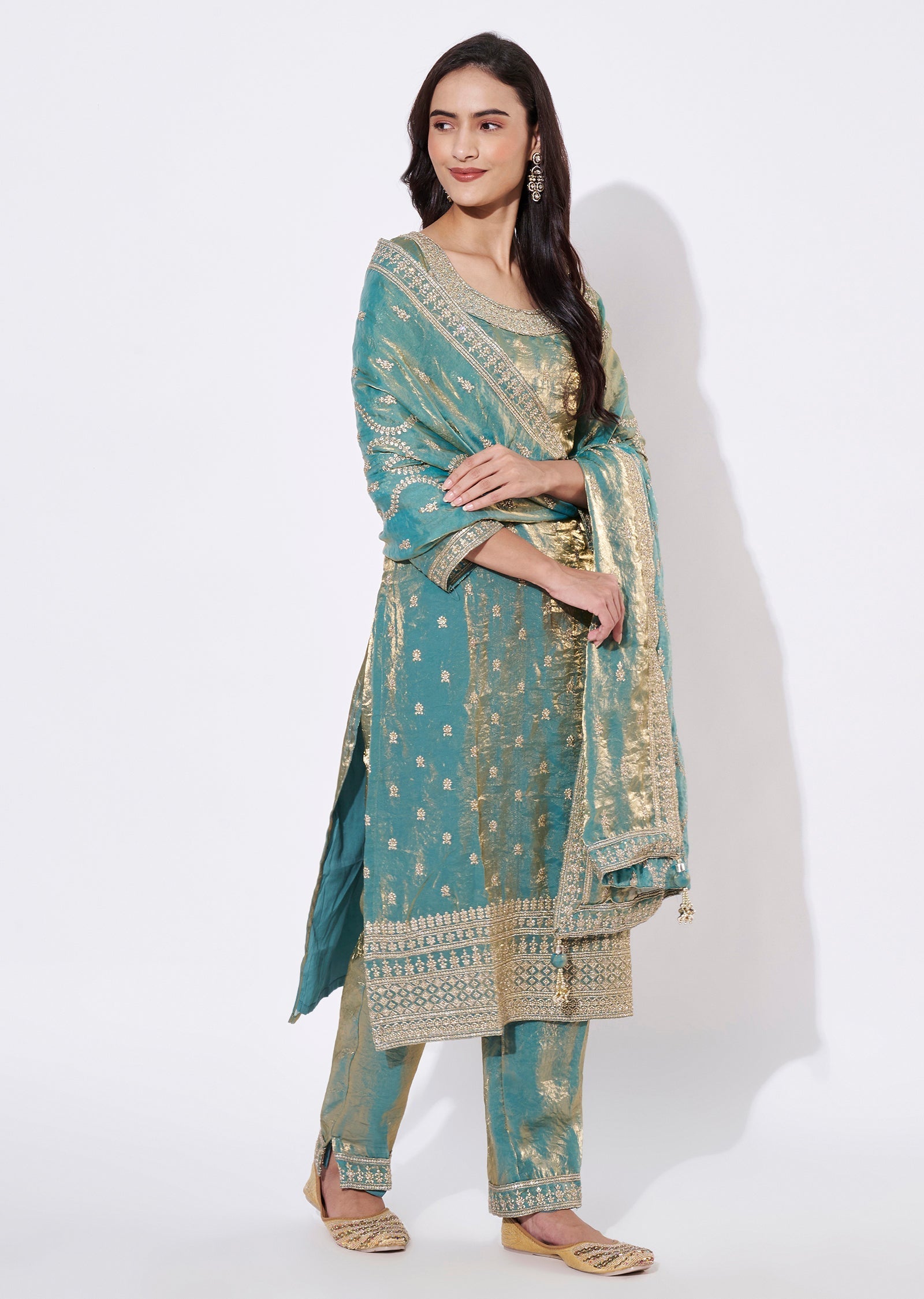 Dusty Green Straight Cut Suit