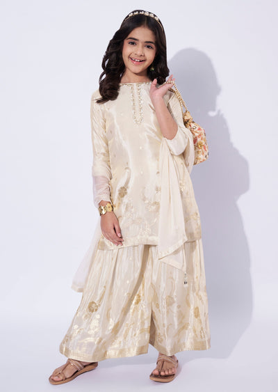 Tissue Girls Sharara Set