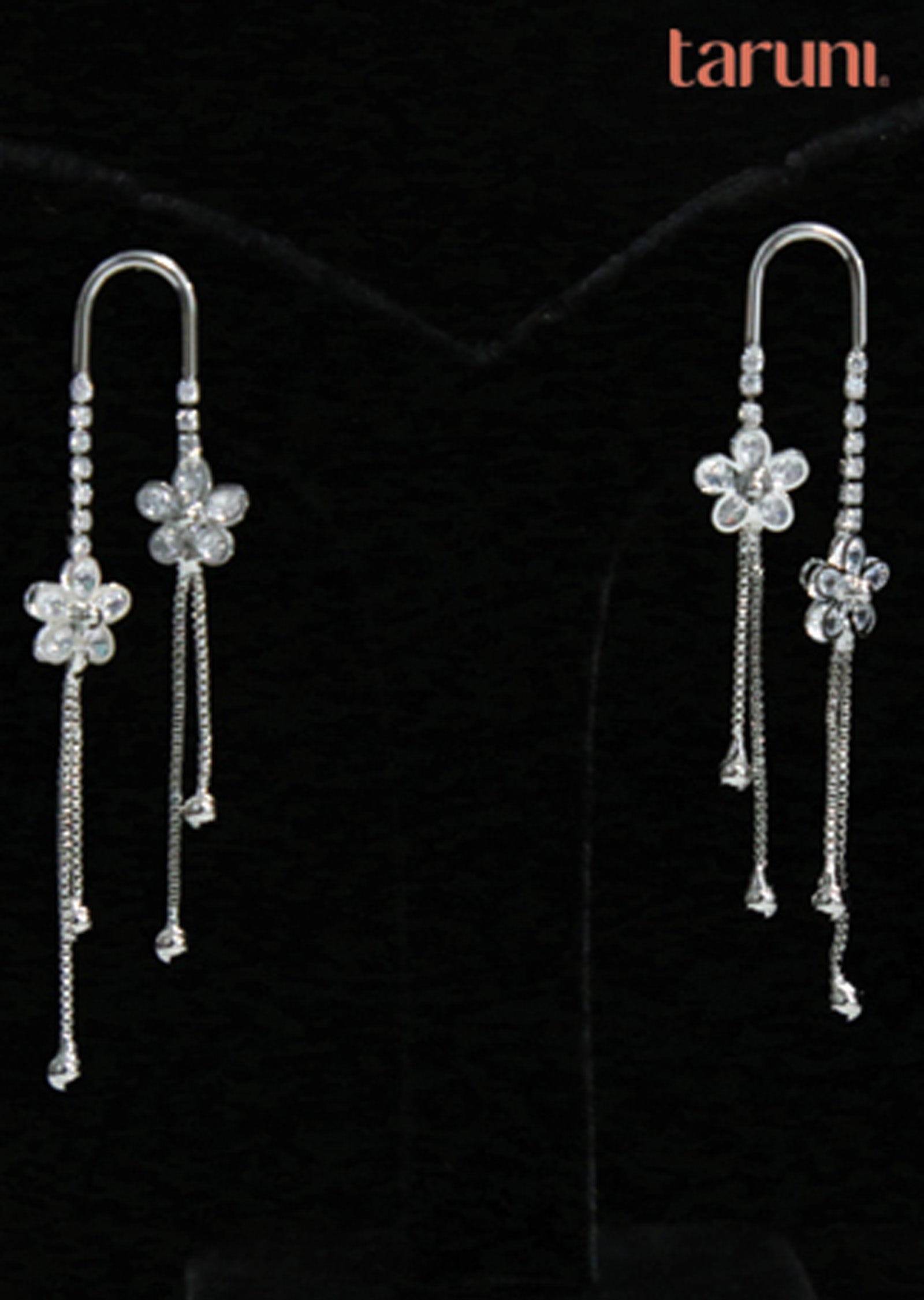 Silver Brass Earring