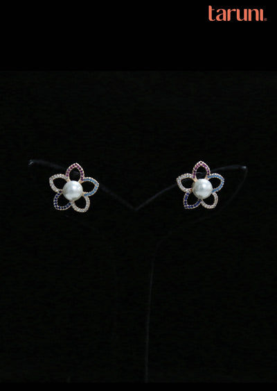 Rose gold Brass Earring