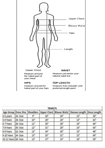 Wine Silk Arnakali Suit for Kids