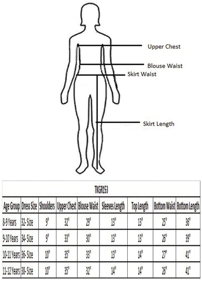 Lime Green Silk/Chinnon/Net Embroidered Kids Shararas Ghararas