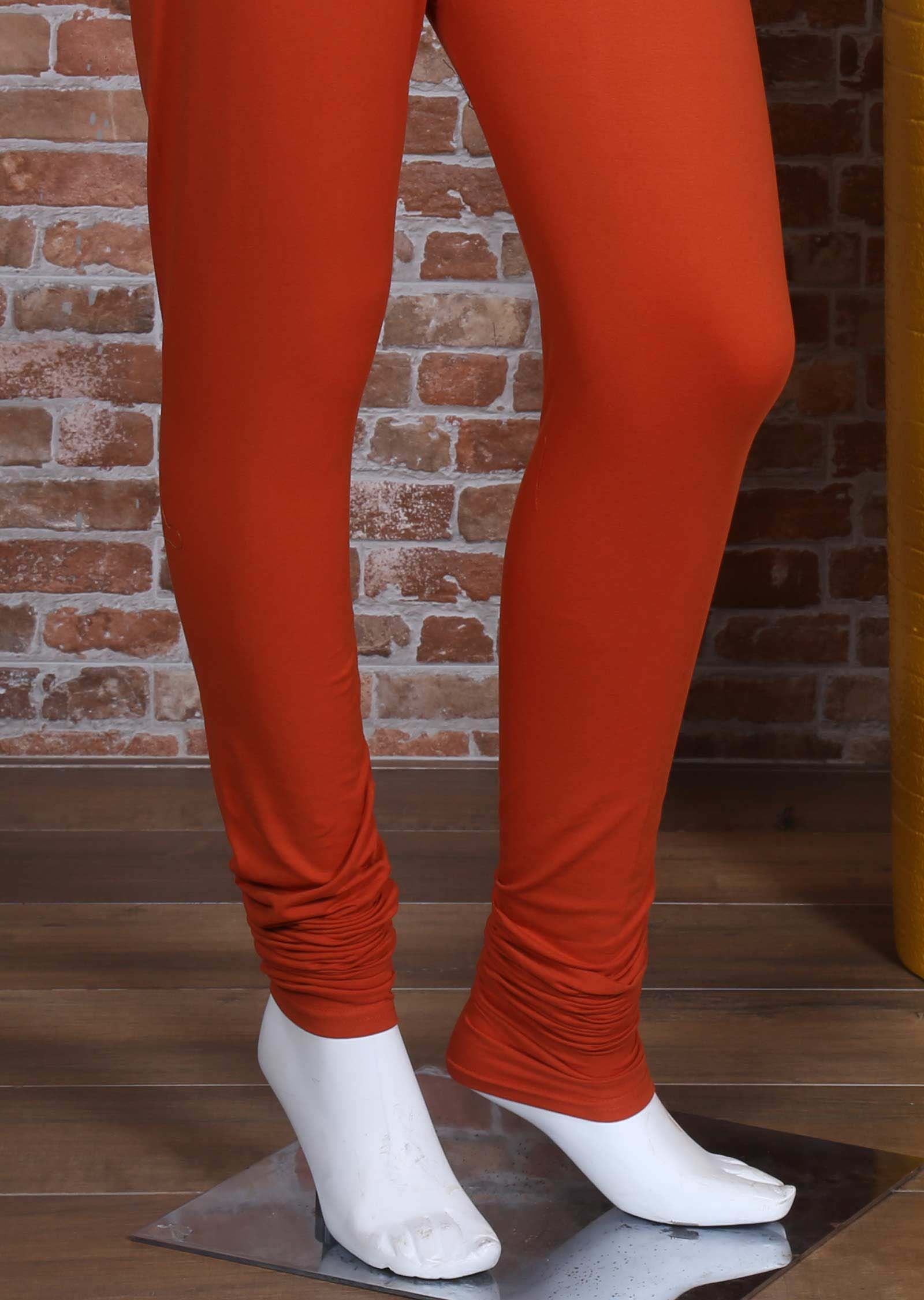 Rust Lycra leggings