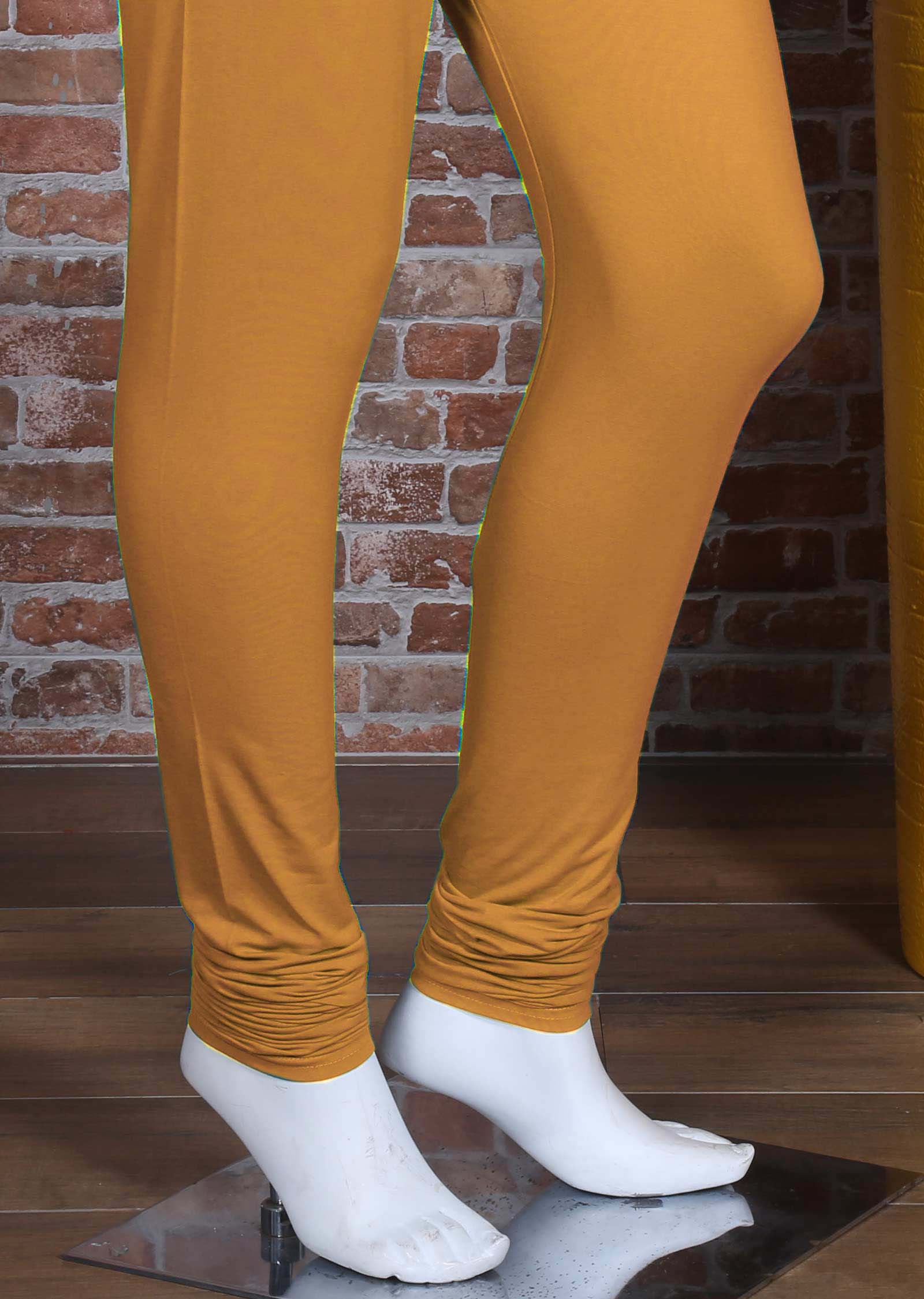 Mustard Lycra leggings