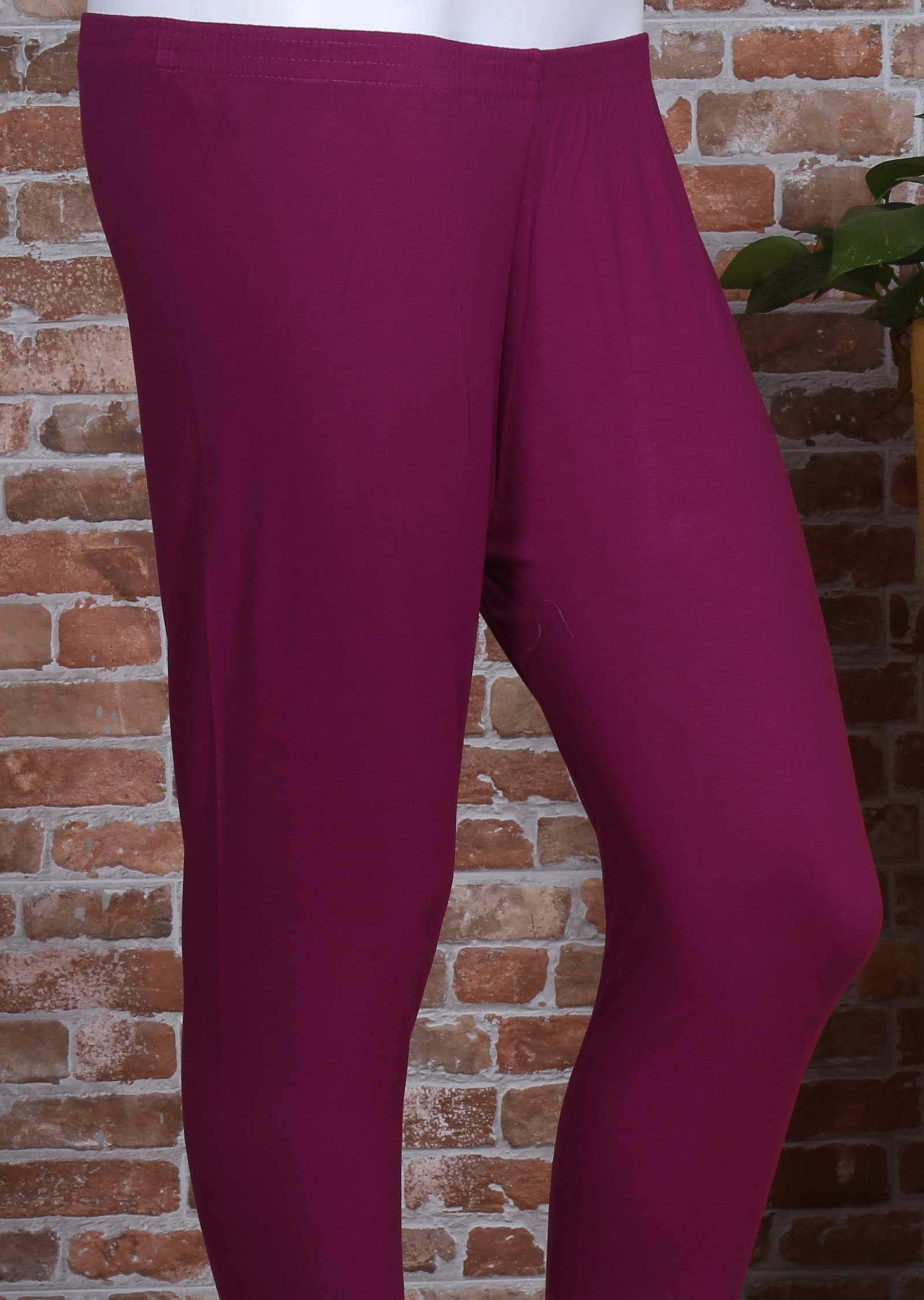 Magenta Lycra leggings