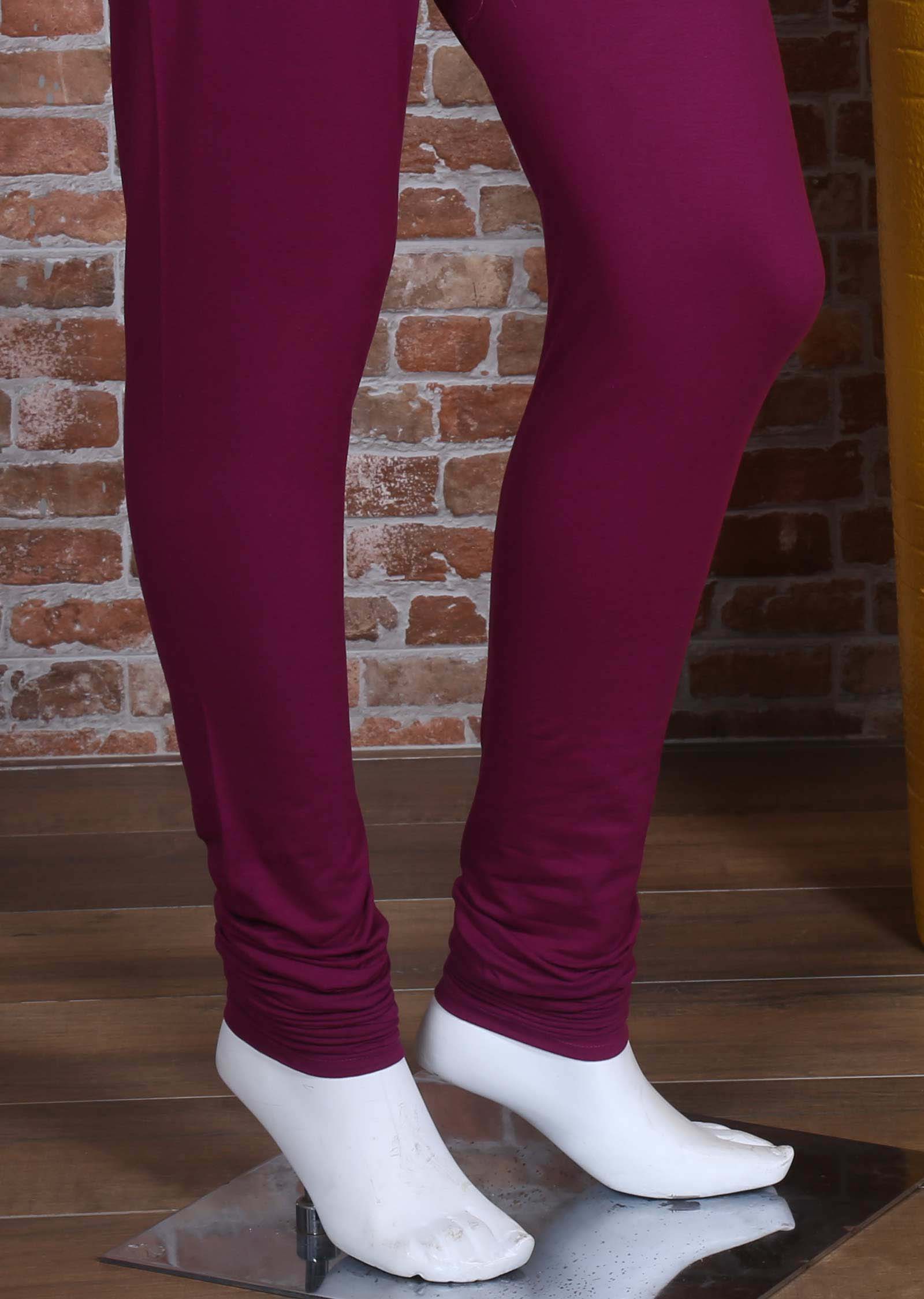Magenta Lycra leggings