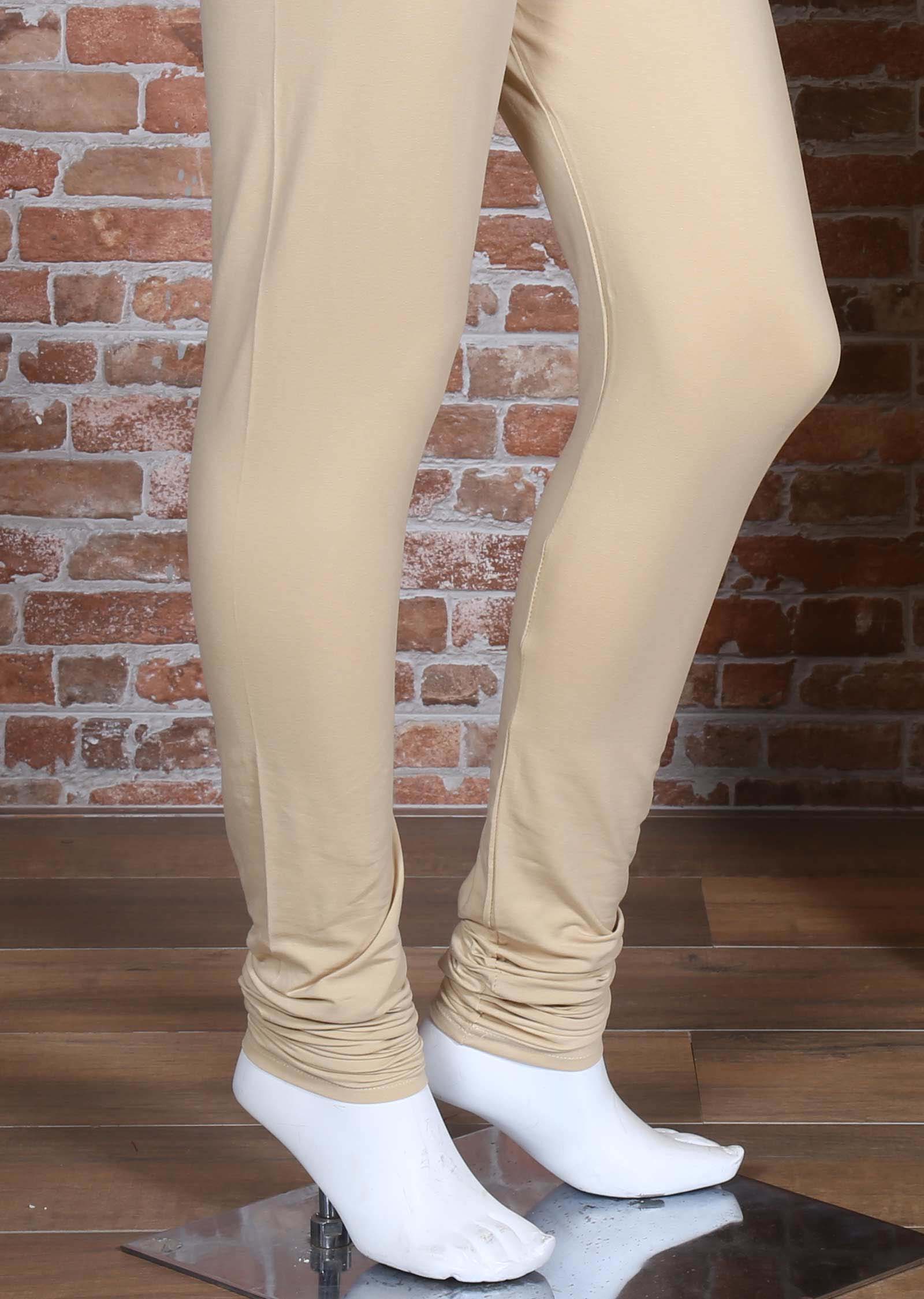 Light beige Lycra leggings